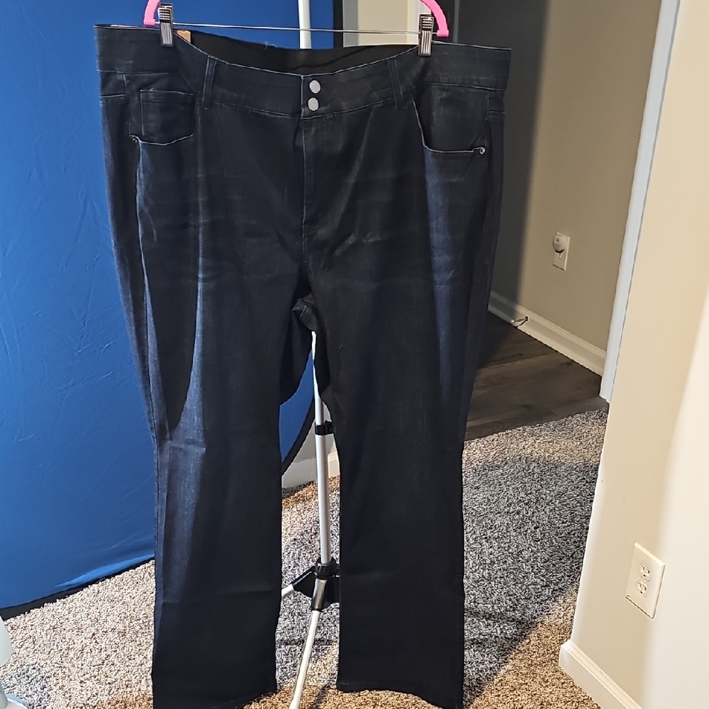 Lane Bryant High Rise Dark Denim Jeans